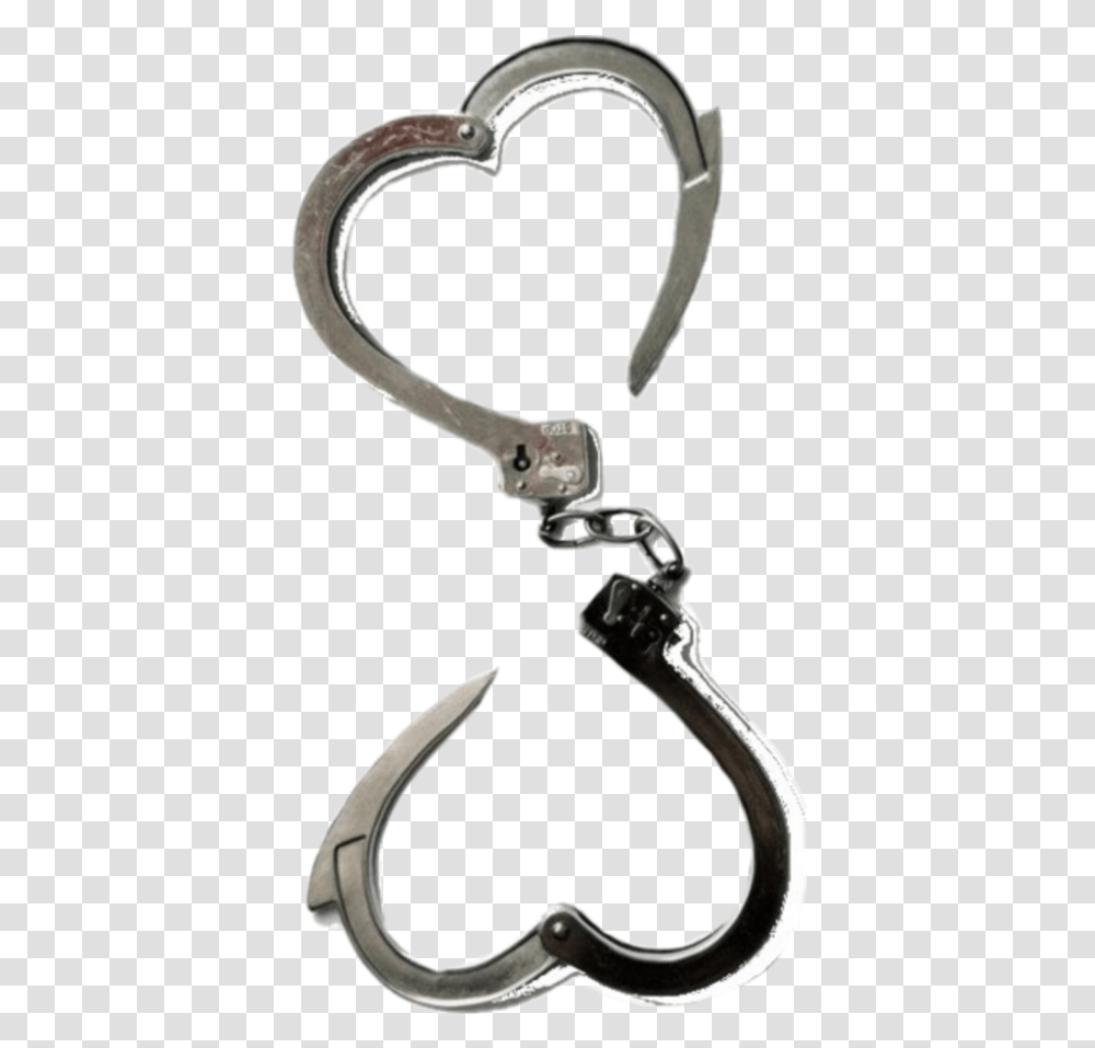 Cadenas Esposas Handcuffs Heart Handcuffs Transparent Png
