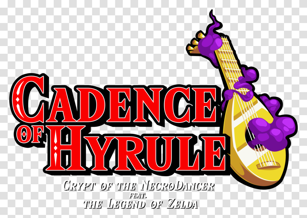 Cadence Of Hyrule Crypt Of The Necrodancer Featuring, Leisure Activities, Advertisement, Guitar, Musical Instrument Transparent Png