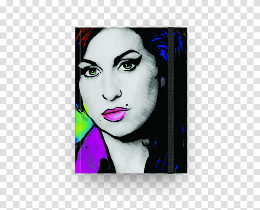 Caderno Amy Winehouse De Casa Visual Galeriana Modern Art, Phone, Electronics, Mobile Phone, Cell Phone Transparent Png