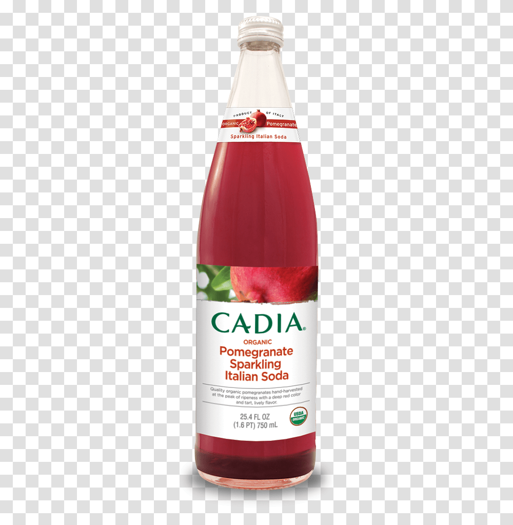 Cadia Pomegranate Juice, Bottle, Beverage, Sake, Alcohol Transparent Png