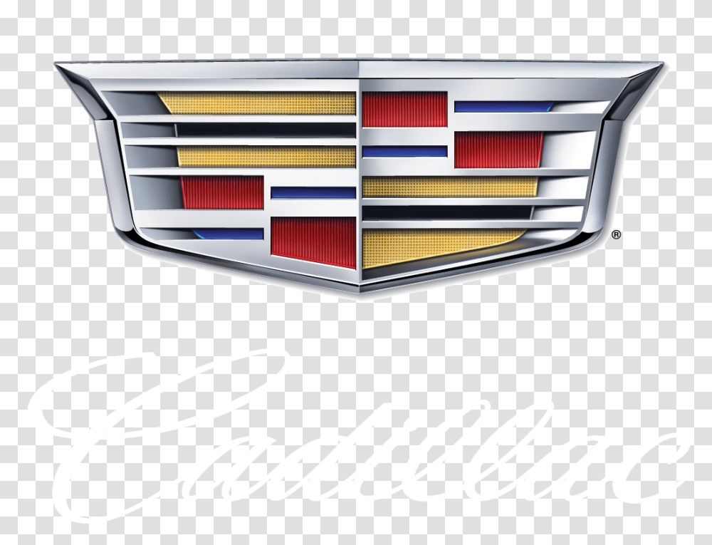 Cadillac Background, Furniture, Chair, Logo, Tabletop Transparent Png