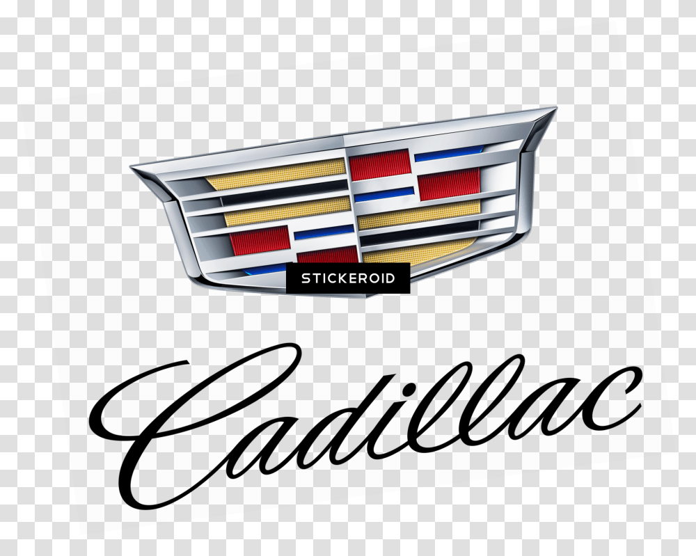 Cadillac Logo Image Cadilac Car Logo Hd, Label, Text, Symbol, Hardhat Transparent Png