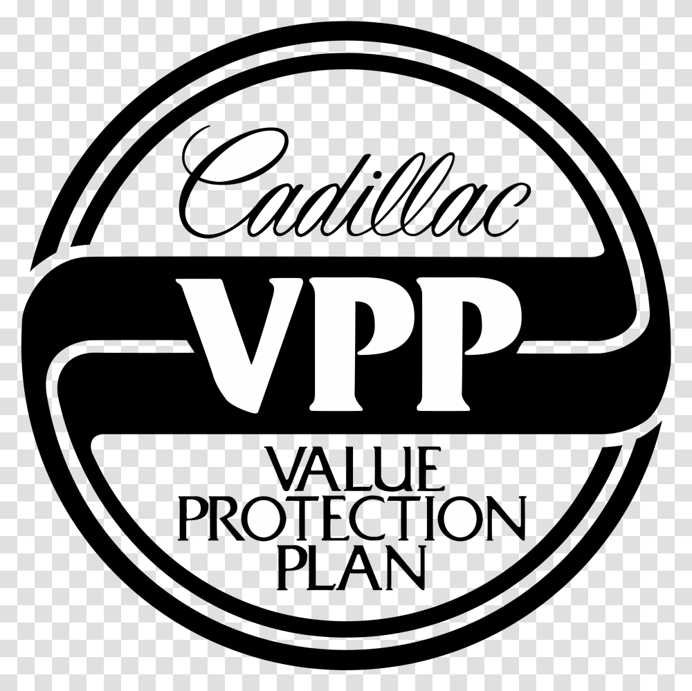 Cadillac Vpp Logo & Svg Vector Freebie Supply Circle, Symbol, Trademark, Text, Stencil Transparent Png
