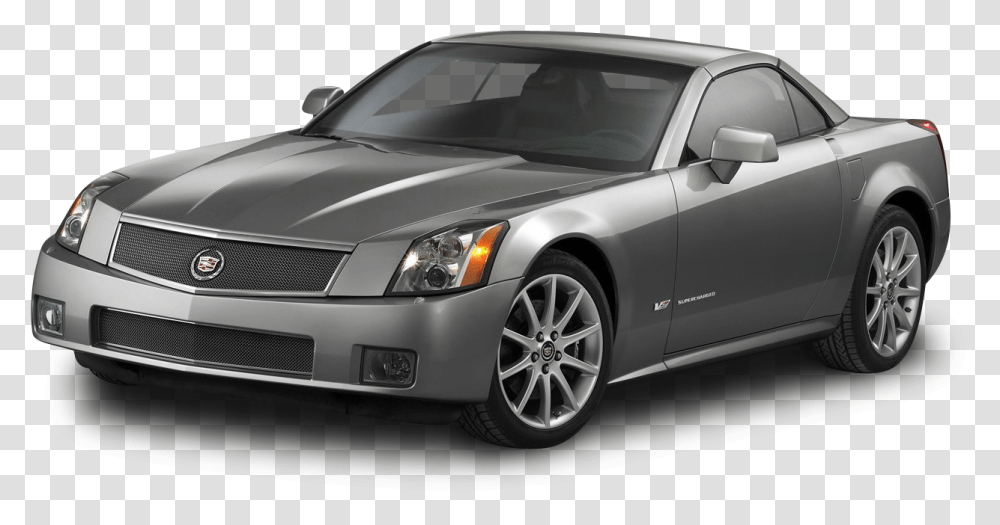 Cadillac Xlr V Grey Car Image 2 Door Cadillac Models, Tire, Vehicle, Transportation, Automobile Transparent Png