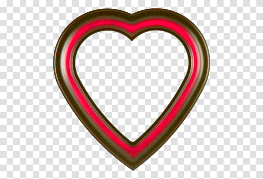 Cadre Coeur Rouge Et Or Tube Heart, Bracelet, Jewelry, Accessories, Accessory Transparent Png