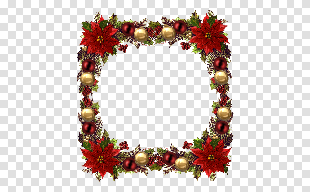 Cadre De Nol Religious Christmas Gif, Wreath, Floral Design, Pattern Transparent Png