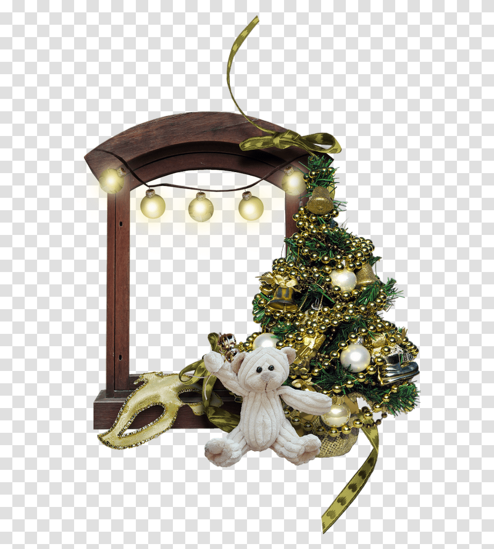 Cadre De Nol Tube Cluster Mini Arbol De Navidad, Tree, Plant, Ornament, Christmas Tree Transparent Png