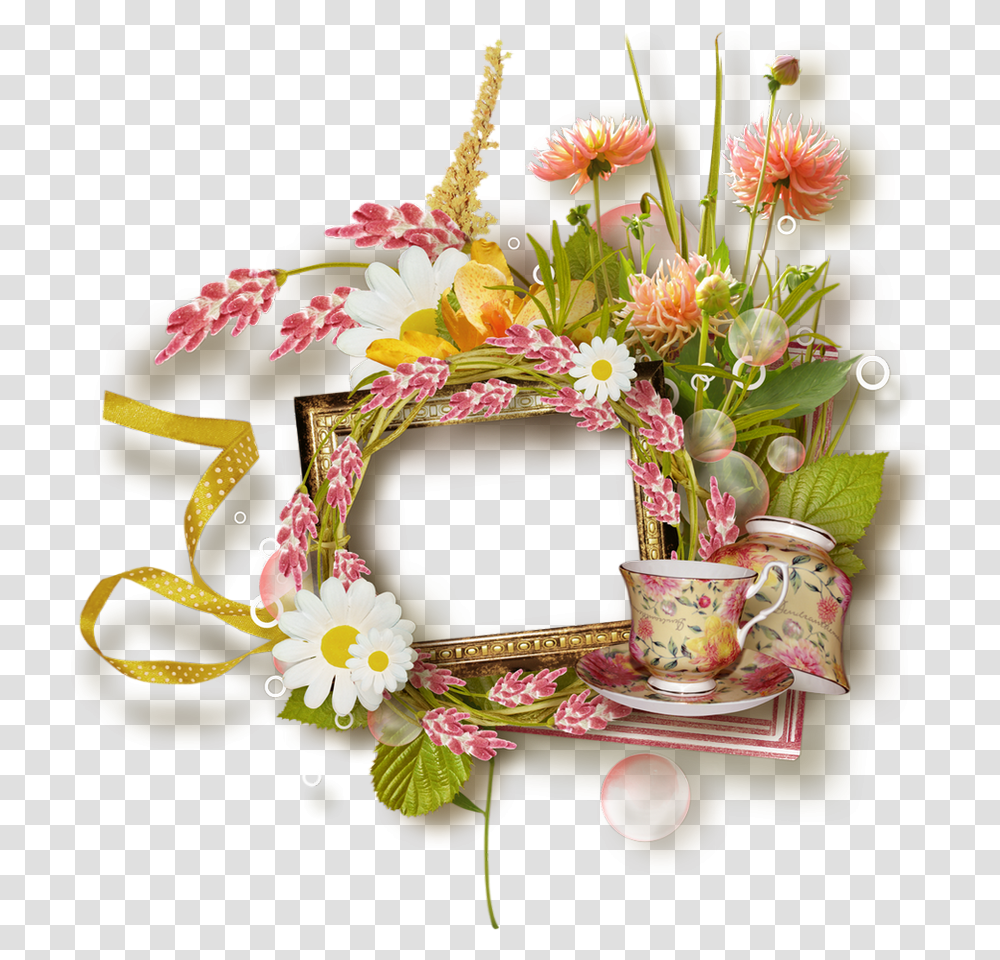 Cadre Fleurs Blagodarnost Spasibo Za Gostepriimstvo, Floral Design, Pattern Transparent Png