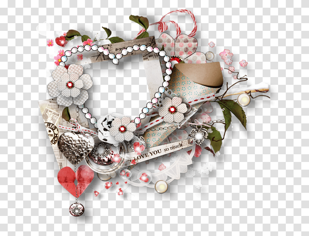 Cadre St Valentin Heart, Accessories, Accessory, Jewelry, Birthday Cake Transparent Png