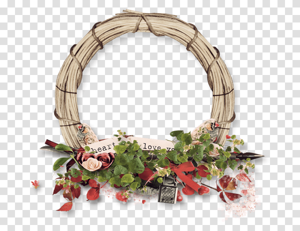 Cadre St Valentin Rope Wreaths, Plant, Basket, Vegetation, Tree Transparent Png