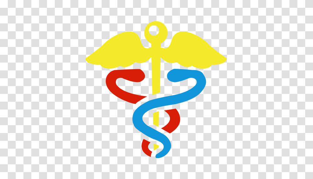 Caduceus Corss Hospital Icon With And Vector Format For Free, Logo, Trademark Transparent Png