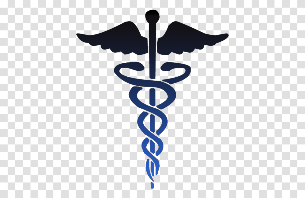 Caduceus Medical Symbol Black Clip Art Medical Symbol, Cross, Emblem, Trident, Spear Transparent Png