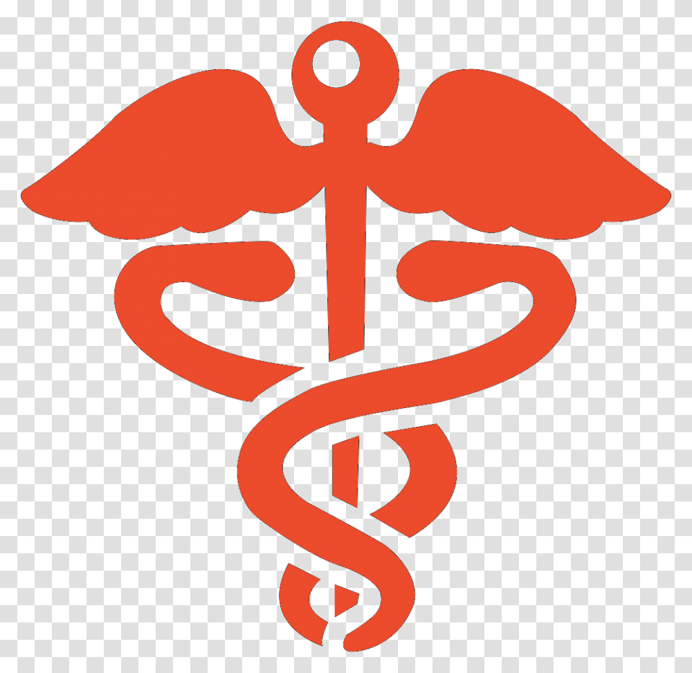 Caduceus Red Medical Symbol, Ketchup, Food, Pattern Transparent Png