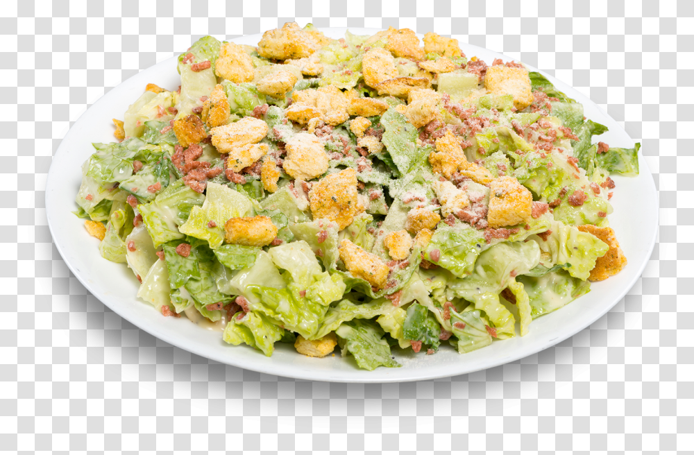 Caesar Salad Caesar Salad, Plant, Dish, Meal, Food Transparent Png