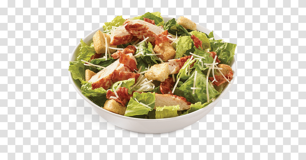 Caesar Salad Chicken Caesar Salad, Food, Dish, Meal, Plant Transparent Png