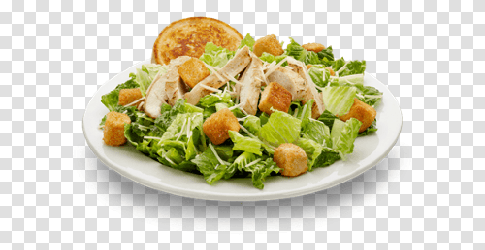 Caesar Salad Chicken Caesar Salad, Meal, Food, Dish, Plant Transparent Png