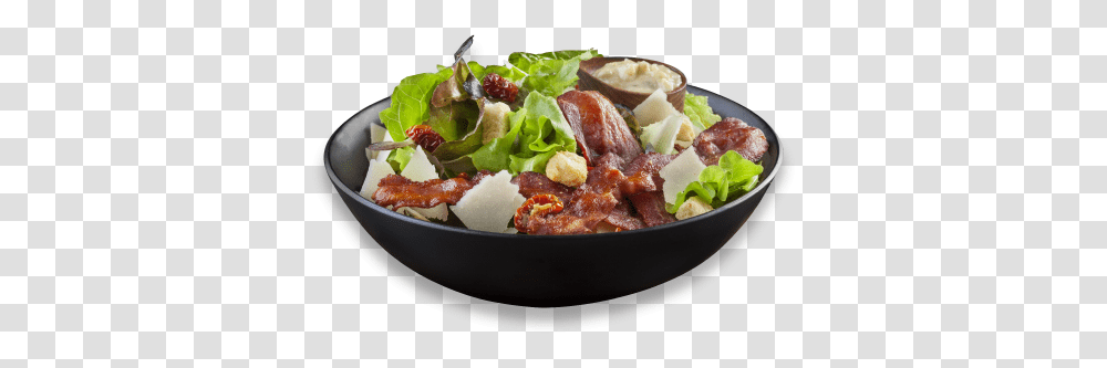Caesar Salad Sisig, Dish, Meal, Food, Bowl Transparent Png