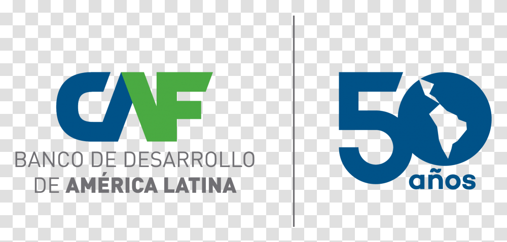 Caf Development Bank Of Latin America Banco De Desarrollo De America Latina Logo, Label, Alphabet Transparent Png