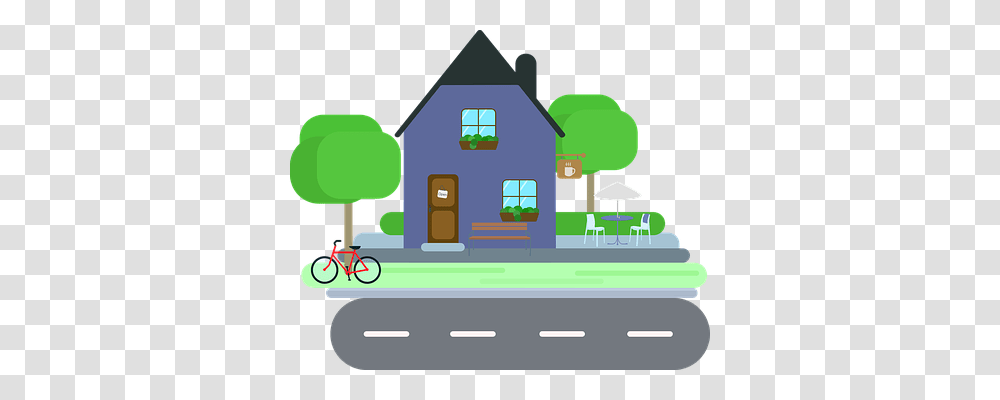 Cafe Transport, Neighborhood, Urban, Building Transparent Png