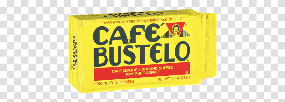 Cafe Bustelo Nutrition Label, Paper, Food, Gum Transparent Png