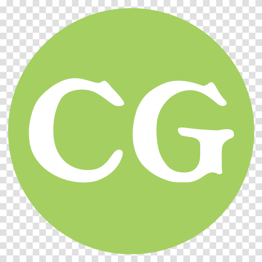 Cafe Gratitude Press & Media - Love Serve Remember Cg Logo, Tennis Ball, Green, Symbol, Text Transparent Png