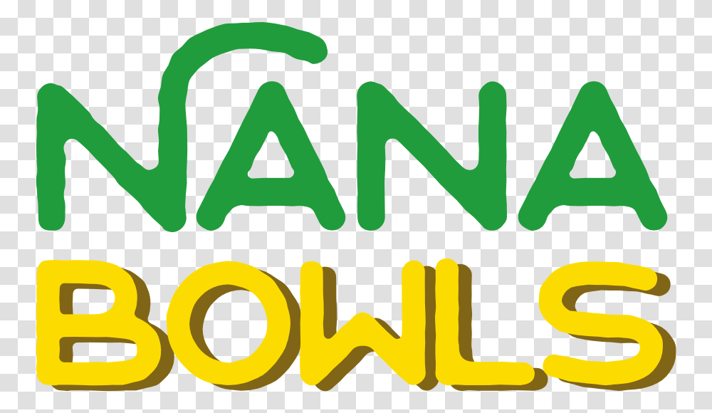 Cafe Logo Design For Nana Bowls Horizontal, Word, Label, Text, Alphabet Transparent Png