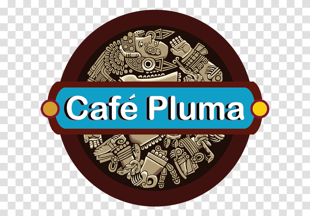 Cafe Pluma, Logo, Label Transparent Png