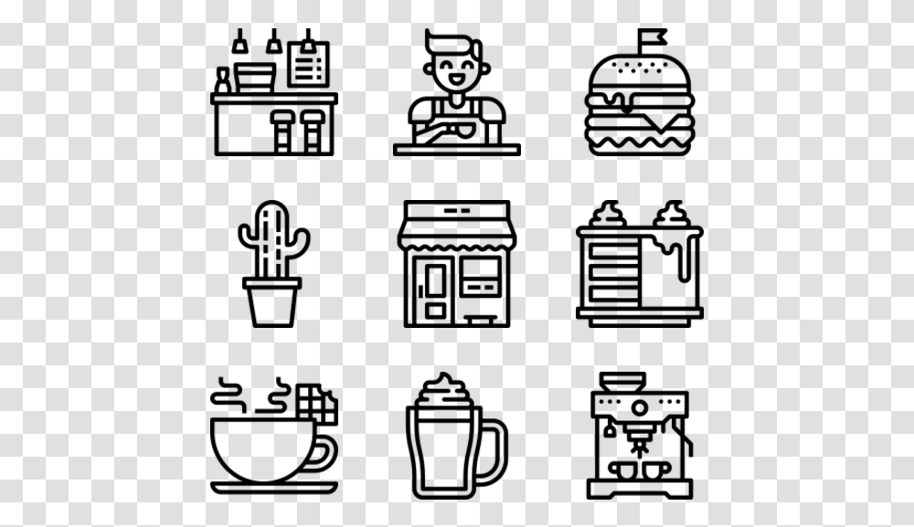 Cafe Railroad Icons, Gray, World Of Warcraft Transparent Png