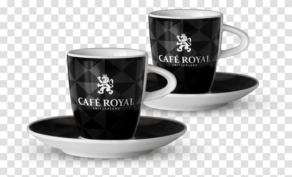 Cafe Royal Espresso Tassen Spickel Merchandise Cup, Coffee Cup, Pottery Transparent Png
