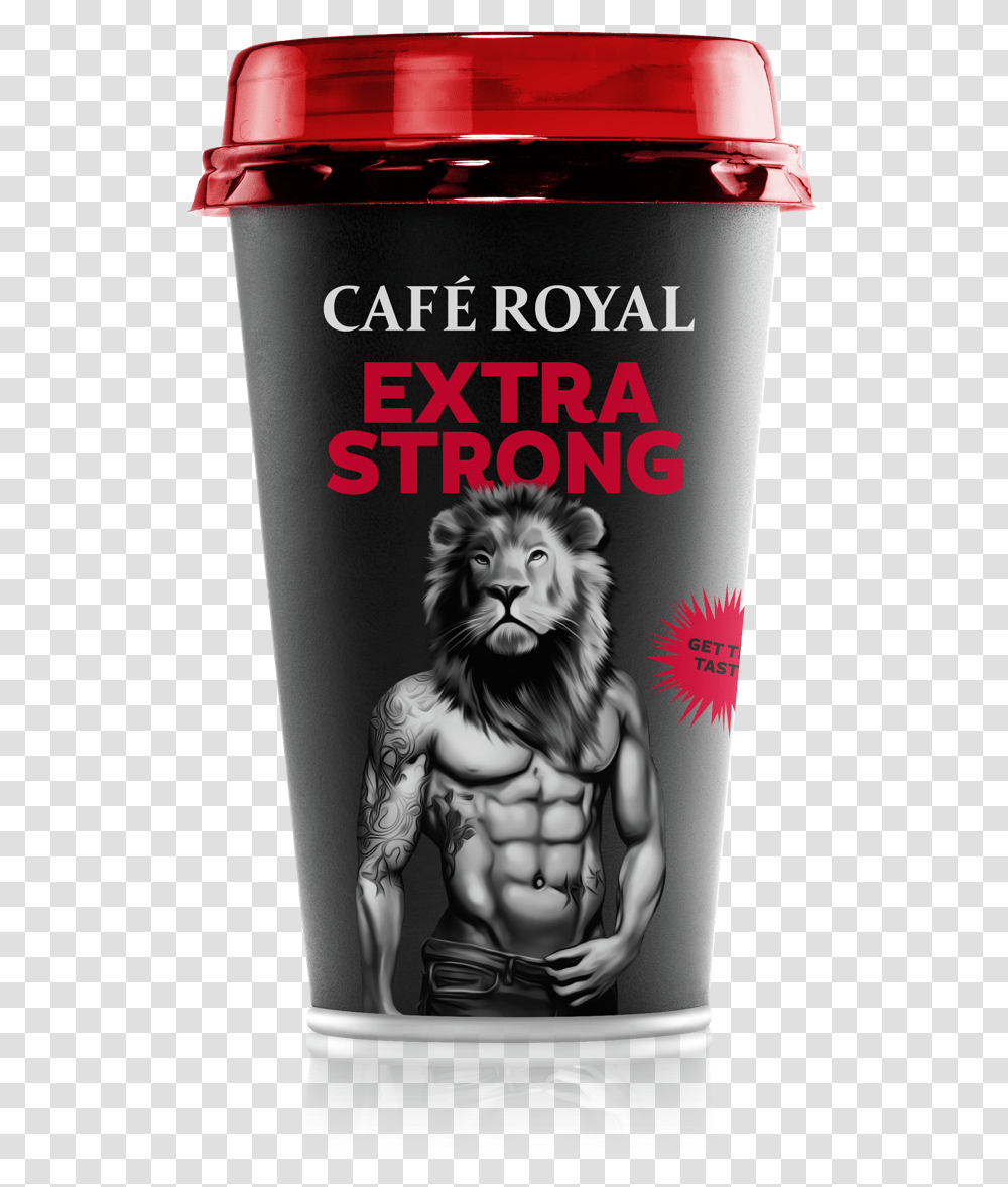 Cafe Royal Extra Strong Eiskaffee Caf Royal, Tiger, Wildlife, Mammal, Animal Transparent Png