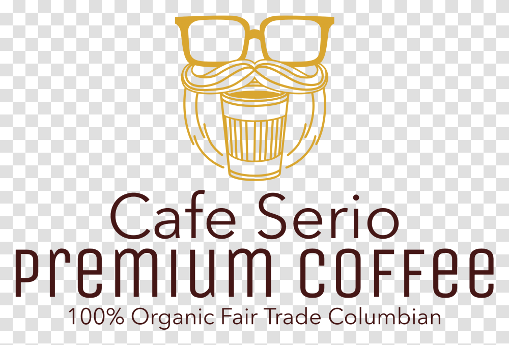 Cafe Serio Example Label Logo Graphic Design, Trademark, Advertisement Transparent Png