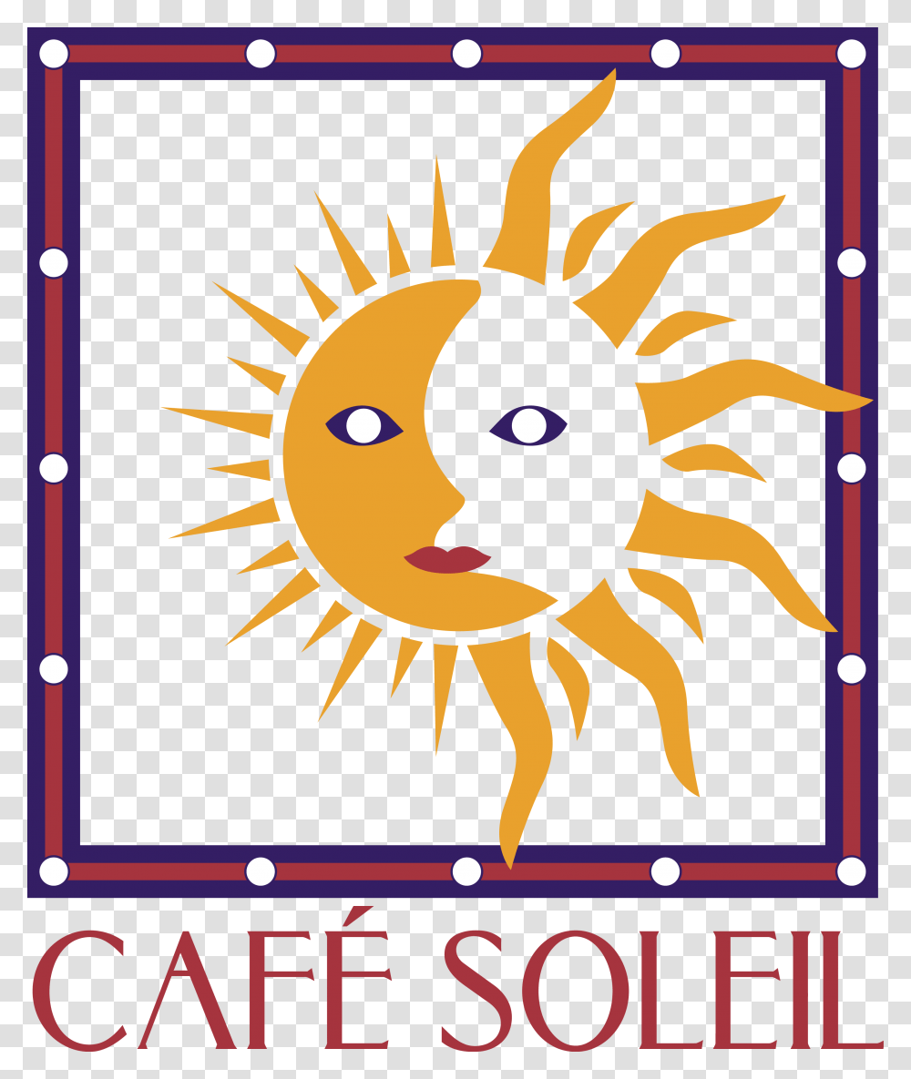 Cafe Soleil, Poster, Label, Outdoors Transparent Png