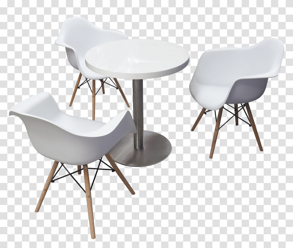 Cafe Table Picture Black And White Cafe Table Chair, Furniture, Coffee Table, Tabletop, Dining Table Transparent Png