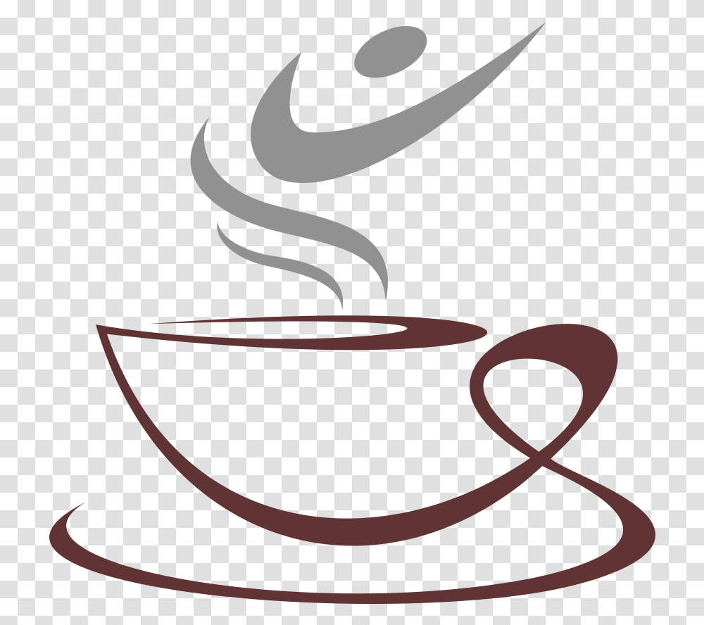 Cafe V Coffee Cup Vector, Pottery, Tabletop, Saucer Transparent Png