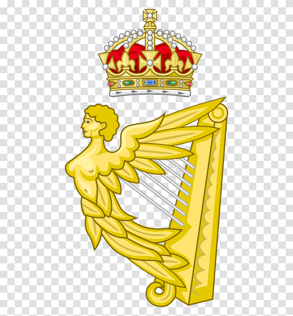 Cafepress Royal Wedding Crown Throw Pillow Irish Harp, Emblem, Logo, Trademark Transparent Png