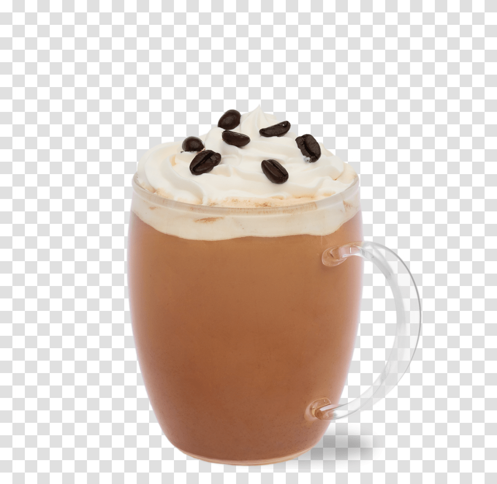 Caff Mocha Frapp Coffee Milkshake Cappuccino Hot Chocolate Milk, Cream, Dessert, Food, Cup Transparent Png