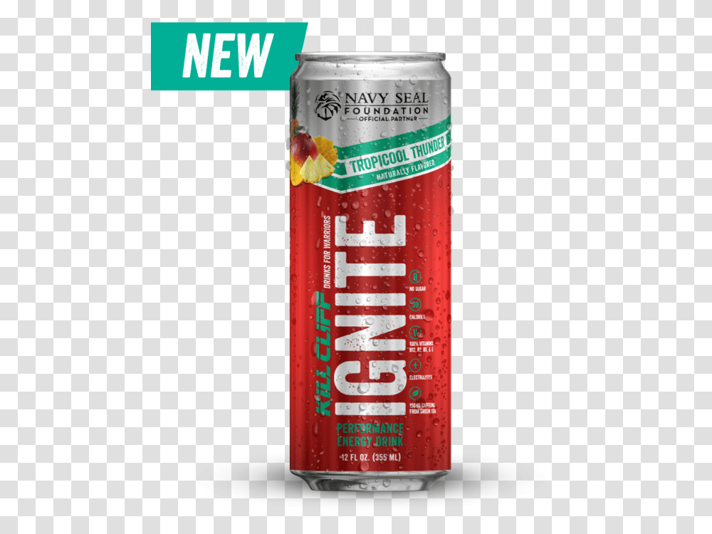 Caffeinated Drink, Tin, Can, Spray Can, Aluminium Transparent Png