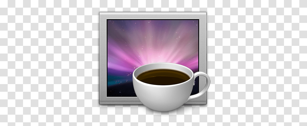 Caffeine App, Coffee Cup, Monitor, Screen, Electronics Transparent Png