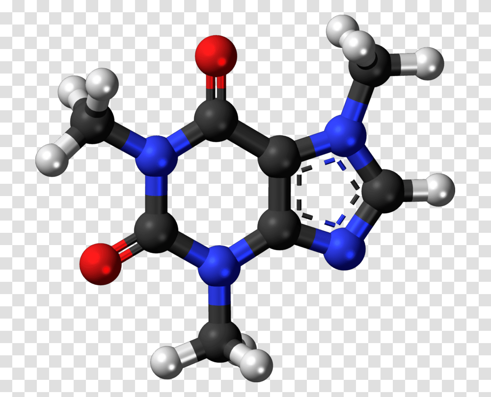 Caffeine Coffee Caffeinated Drink Molecule Alkaloid Free, Toy, Sphere, Electronics, Bead Transparent Png