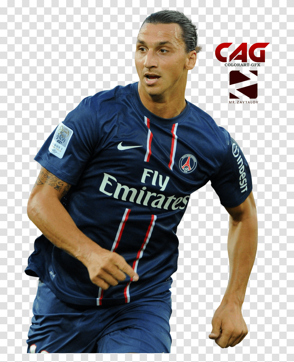 Cag Navy Zlatan Ibrahimovic Zlatan With A White Background, Person, Shirt, People Transparent Png