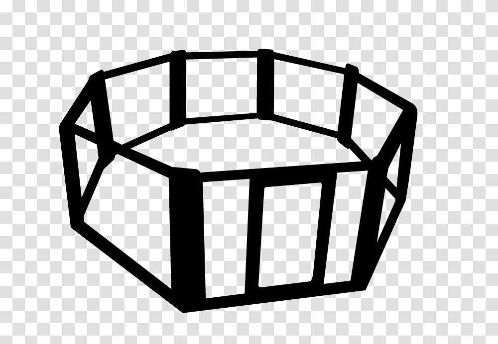 Cage Clipart Octagon, Ashtray Transparent Png