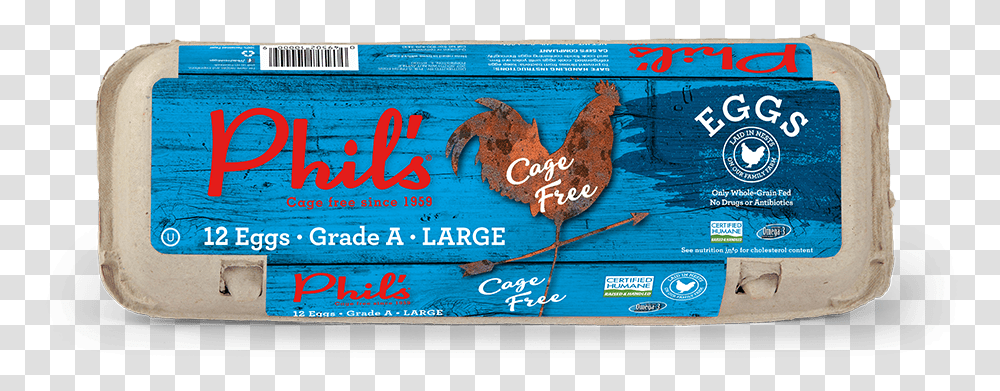 Cage Free Large Eggs, Label, Chicken, Bird Transparent Png