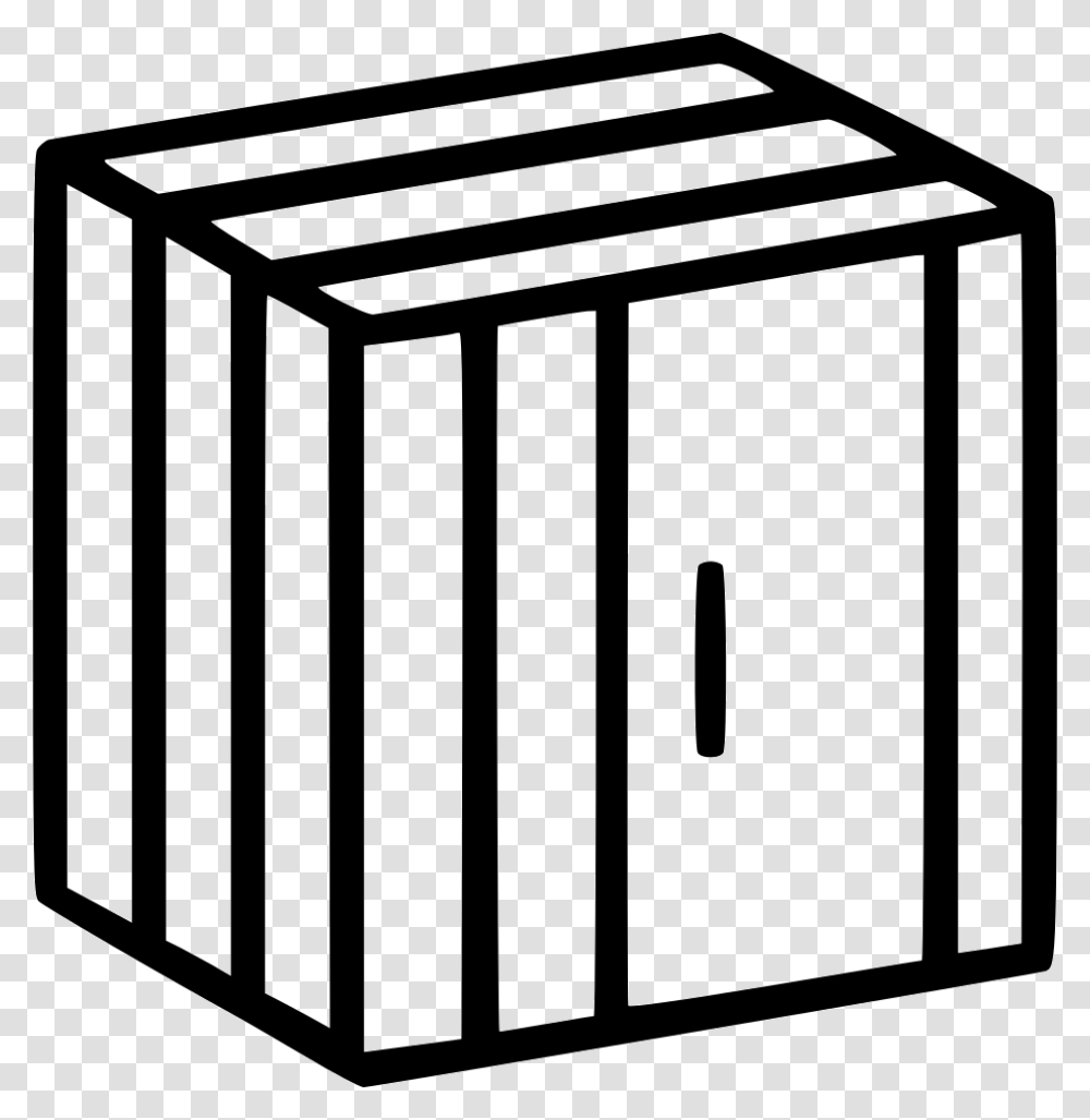 Cage Icon Free Download, Furniture, Cabinet, Box, Gate Transparent Png