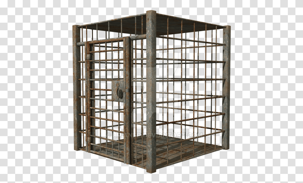 Cage Image Cage, Gate, Prison Transparent Png