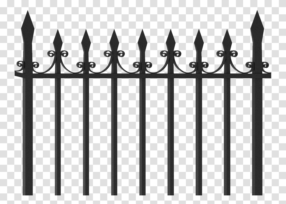 Cage Img1 Fence Wrought Iron, Gate, Railing, Picket Transparent Png