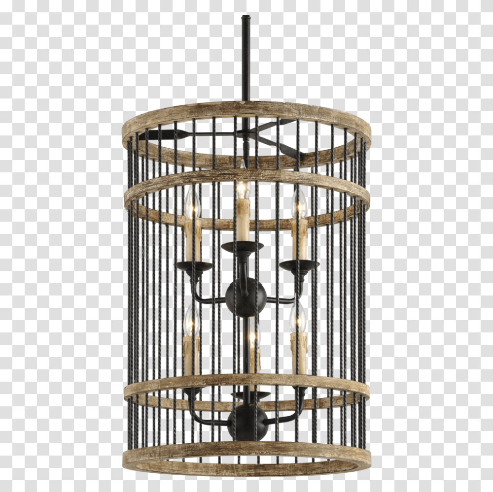 Cage, Lamp, Gate, Hourglass, Chandelier Transparent Png