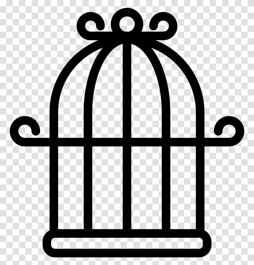 Cage, Silhouette, Architecture, Building, Lighting Transparent Png