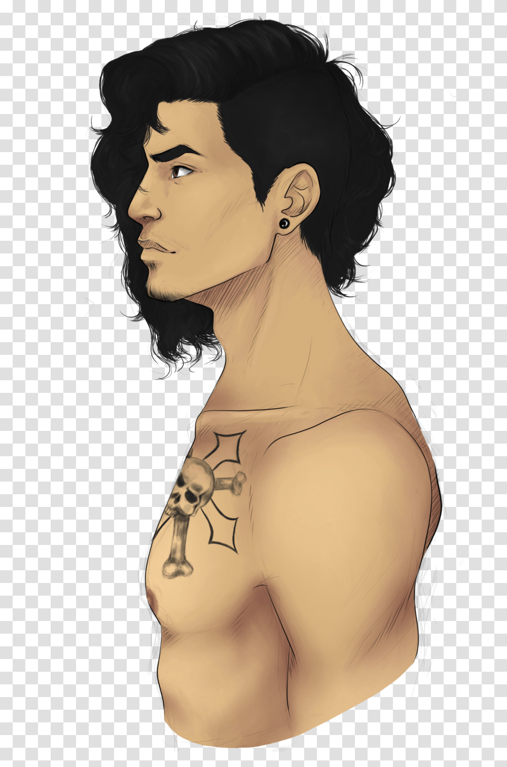 Cagedangelcosplay Color Illustration, Skin, Person, Human, Tattoo Transparent Png