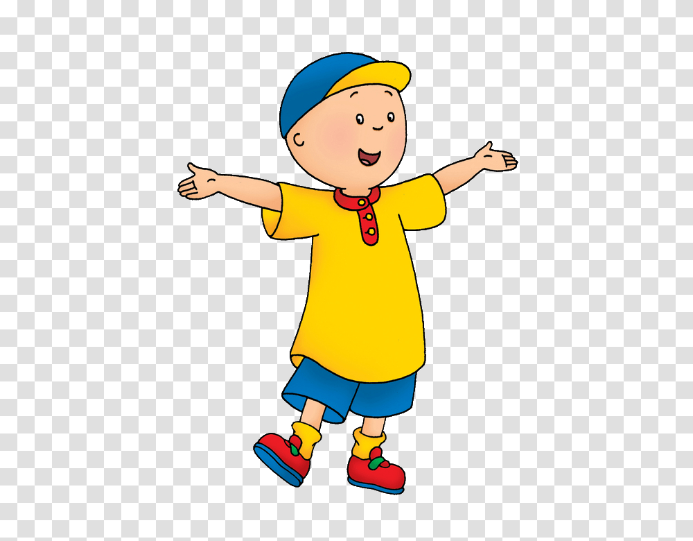 Caillou, Person, Human, Coat Transparent Png