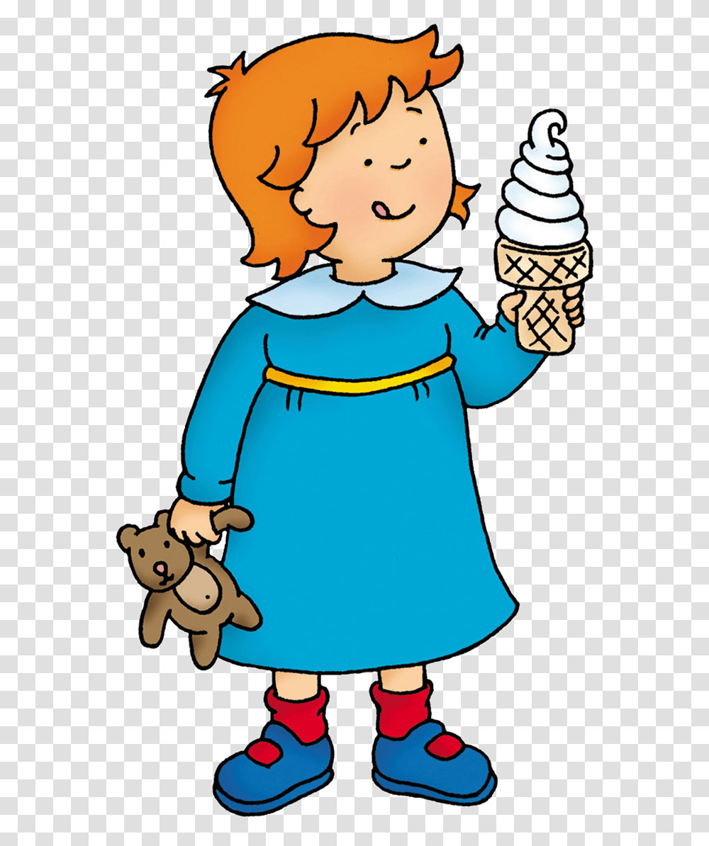 Caillou Sister, Person, Female, Girl, Woman Transparent Png